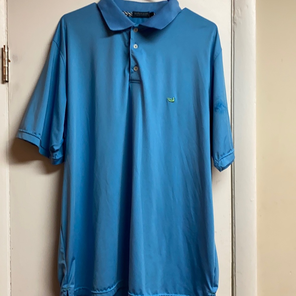 Southern marsh light blue large polo